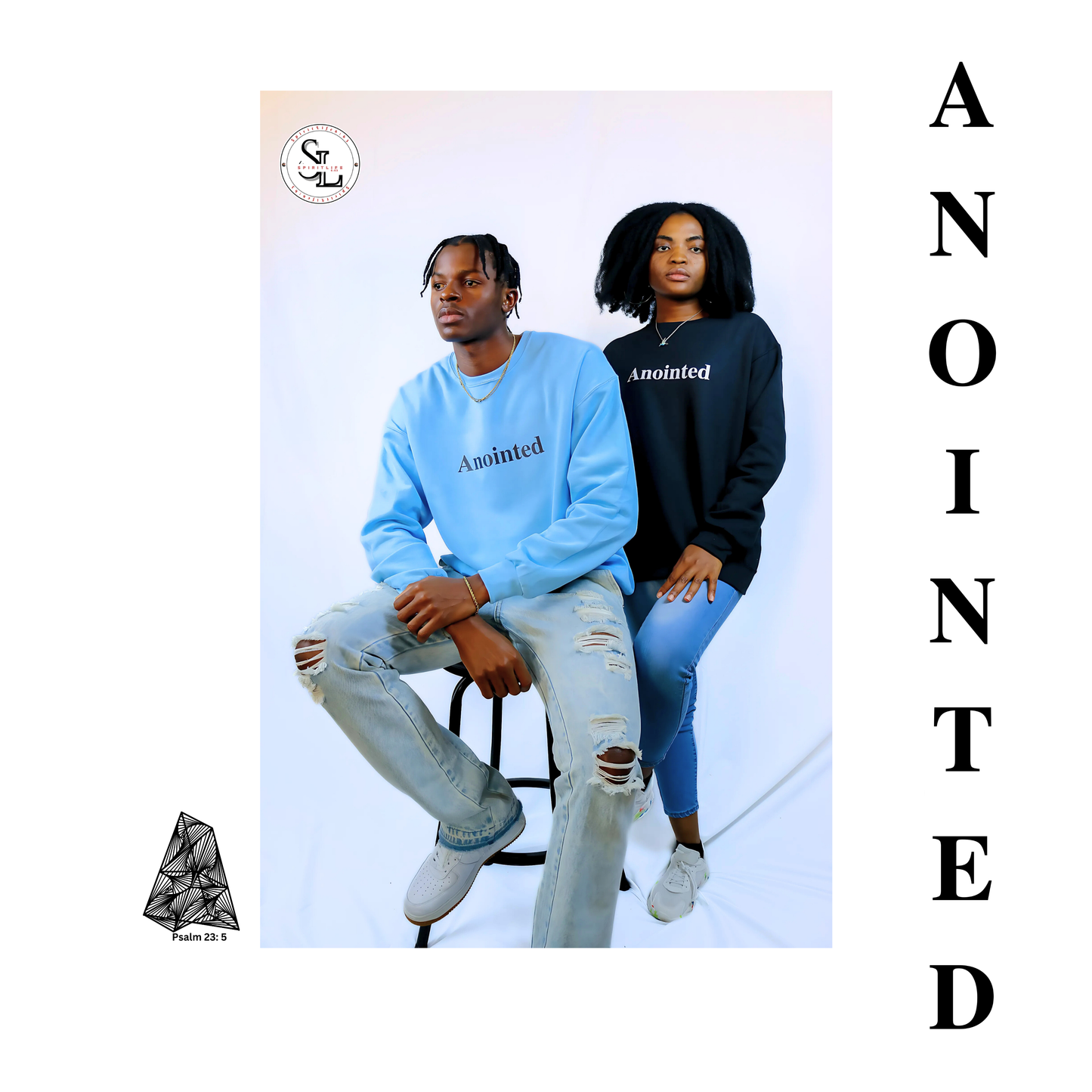 Anointed Sweatshirt Blue