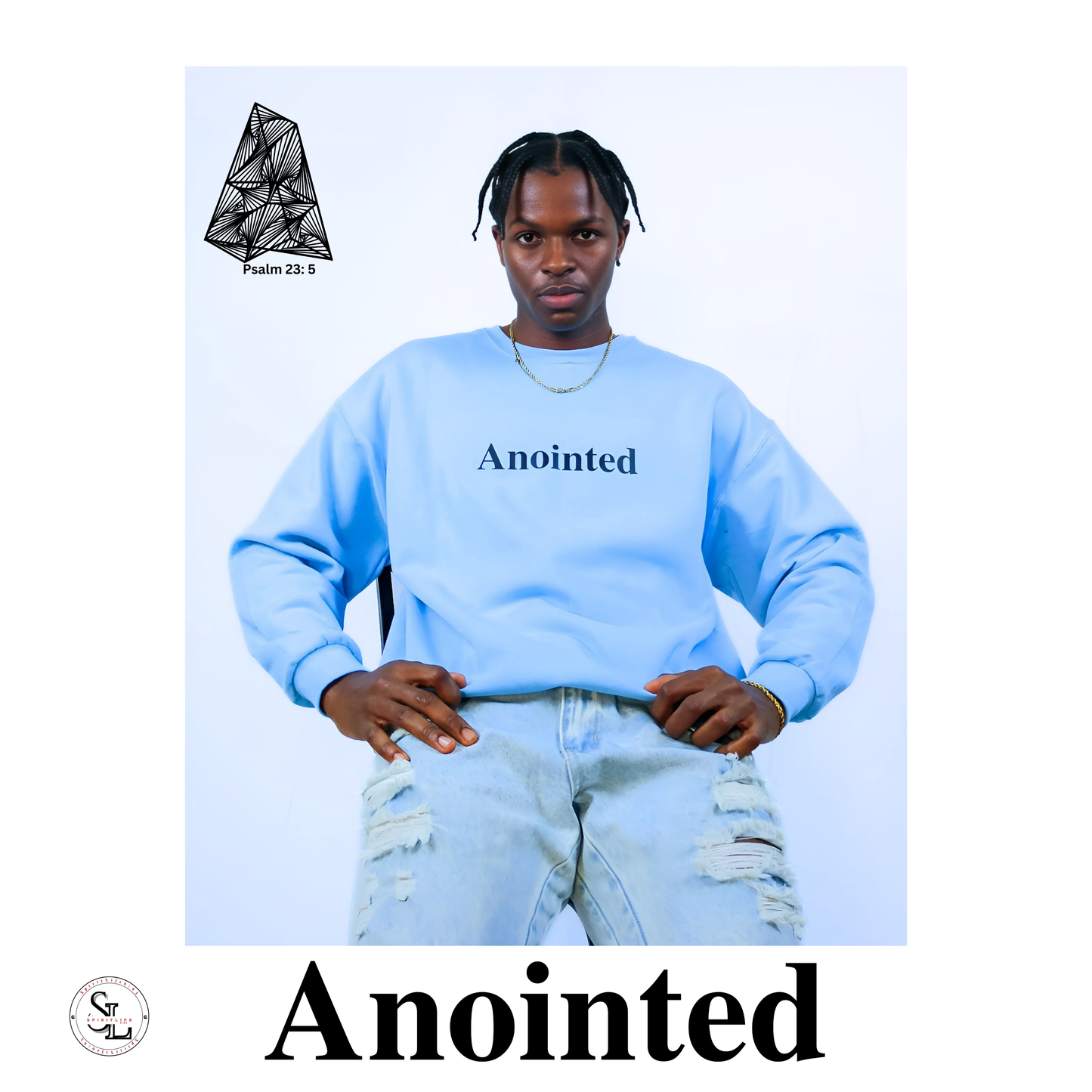 Anointed Sweatshirt Blue