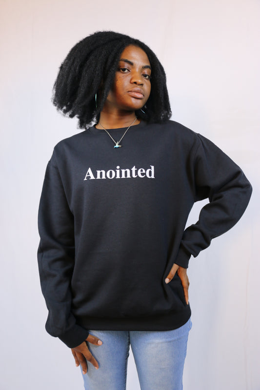 Anointed Sweatshirt Blue and Black