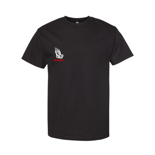 Pray Tee in Black