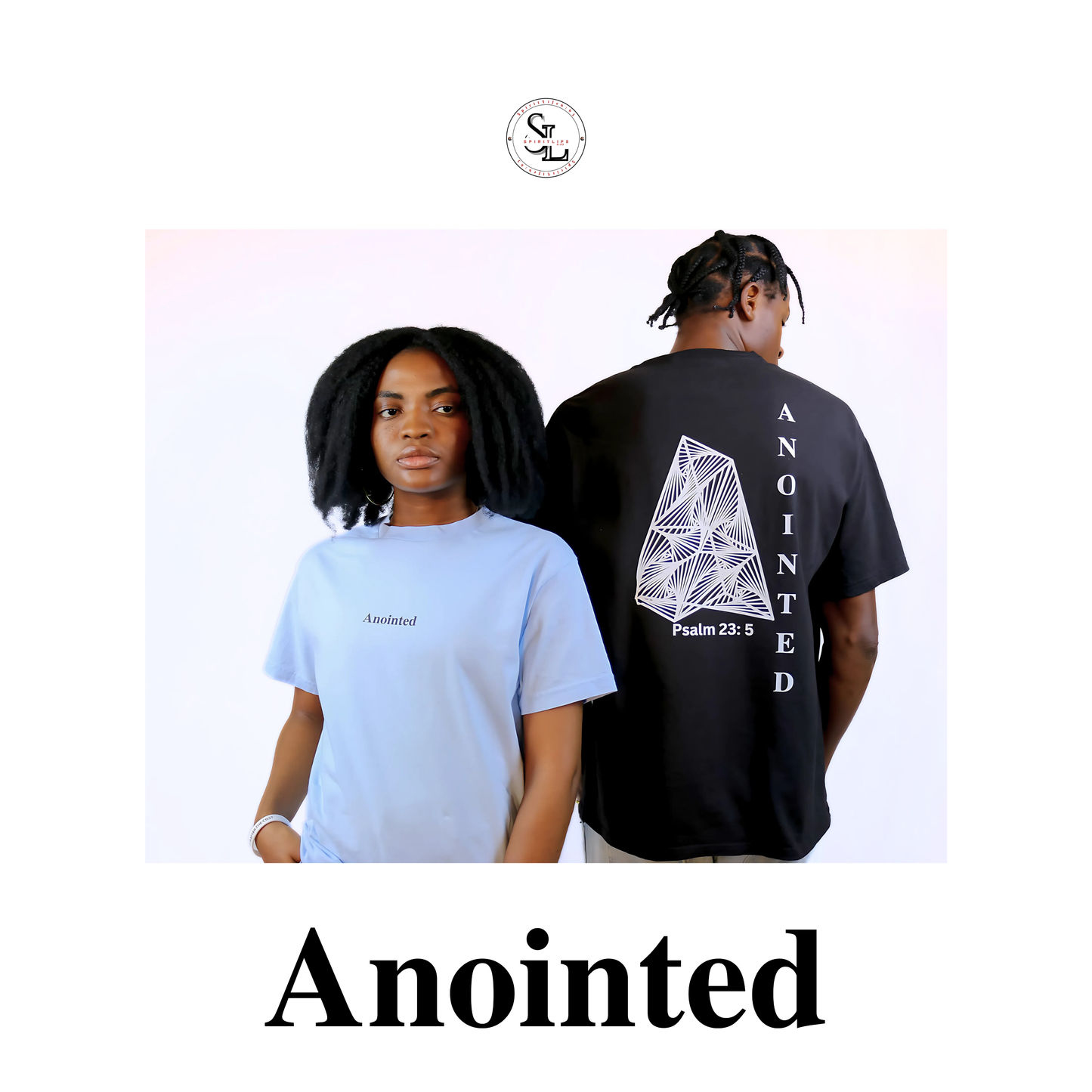 Anointed Tee Blue